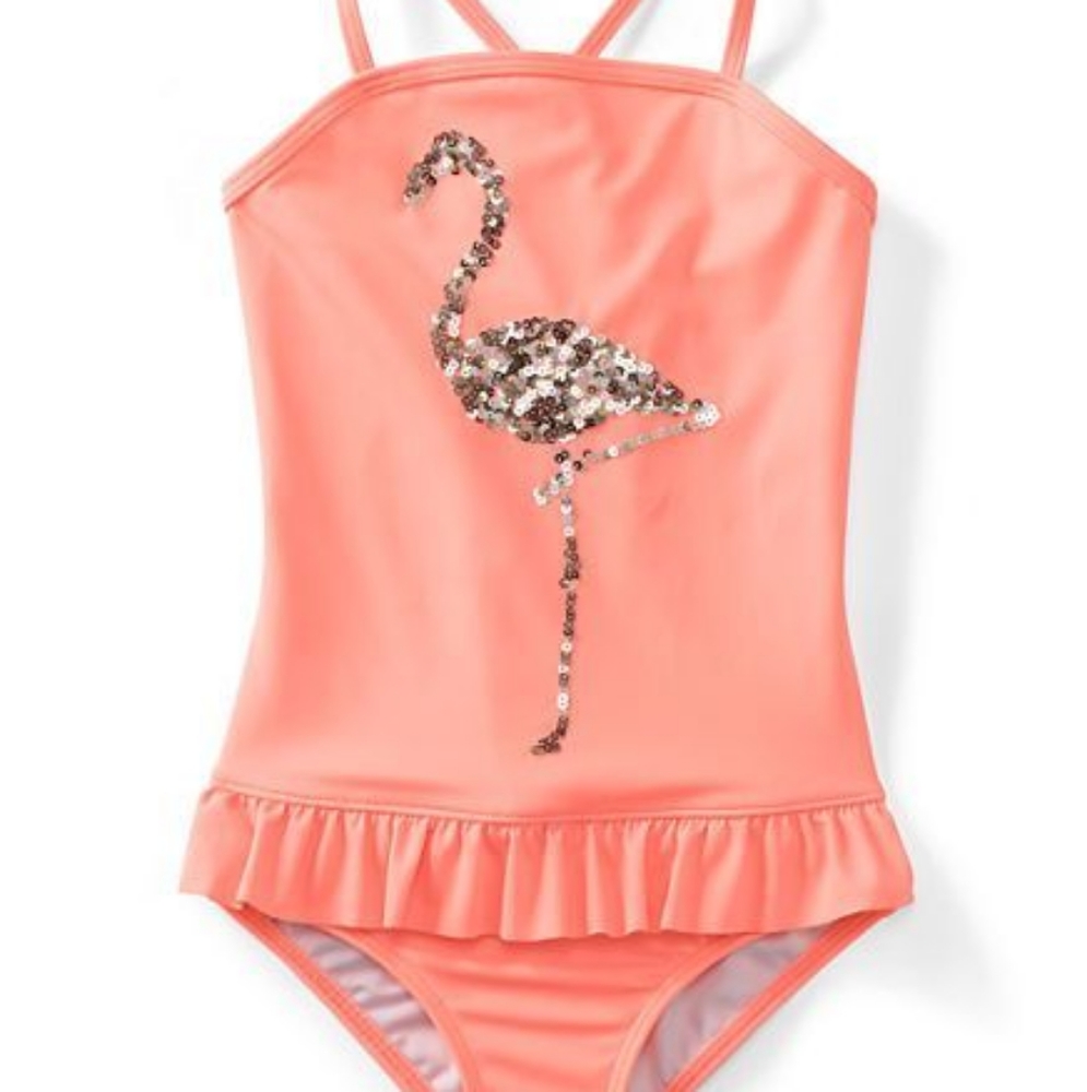 Land's End Girls Bathing Suit